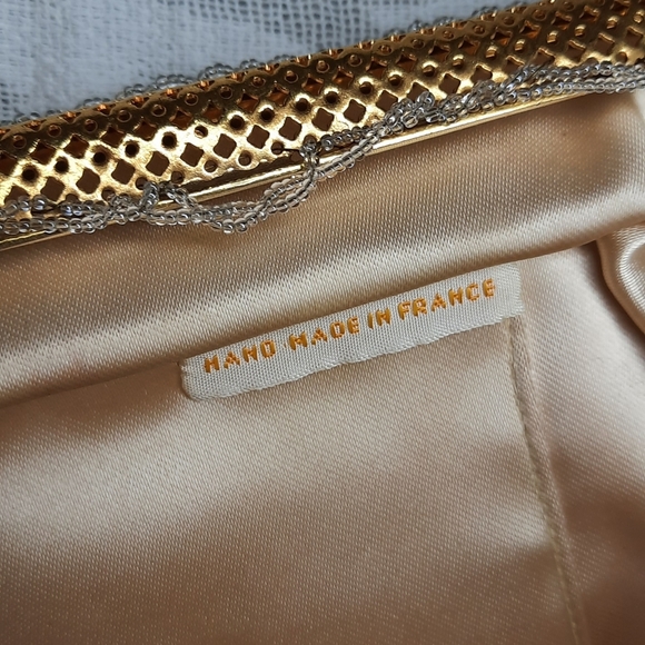 VINTAGE Beaded Handbag Made in France - Picture 6 of 6